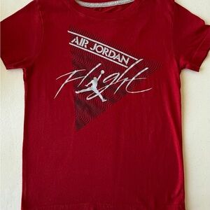 Jordan Kids Air Flight Red Tee